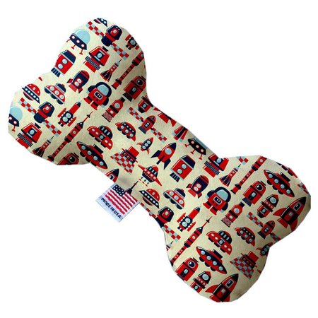 MIRAGE PET PRODUCTS 8 in. Rocket Man Bone Dog Toy 1185-TYBN8